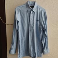 camicia azzurra John Deere originale americana 