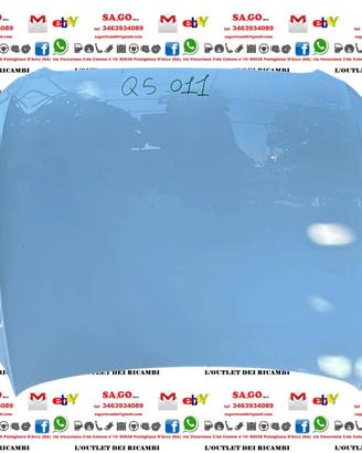 COFANO ANTERIORE AUDI Q5 SERIE 8RB ANNO 2008/2017