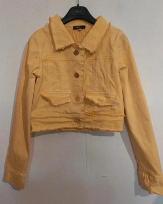 Giacca in jeans taglia S Zahjr Made in Italy 
