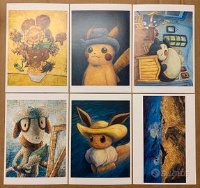 Pokemon Center x Van Gogh Museum Postcard