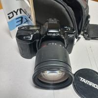Minolta Dynax 3XI con Tamron 28-200 3.8-5.6