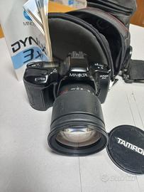 Minolta Dynax 3XI con Tamron 28-200 3.8-5.6