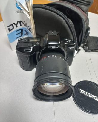 Minolta Dynax 3XI con Tamron 28-200 3.8-5.6