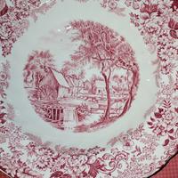 3 piatti MILL Stream rosa 