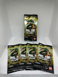 5x FB07 Booster Pack Sealed Dragon Ball FW