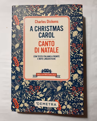 LIBRO A CHRISTMAS CAROL/CANTO DI NATALE