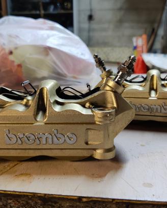 Pinze radiali Brembo p4 34/34 triple bridge