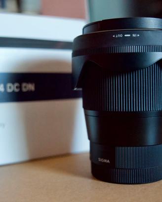 Sigma 16 mm F 1.4  DC DN Contemporary Sony E