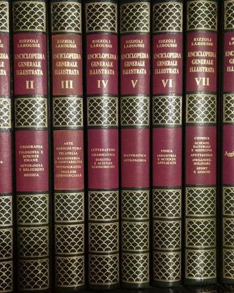 Enciclopedia Rizzoli Larousse edizione anni 70