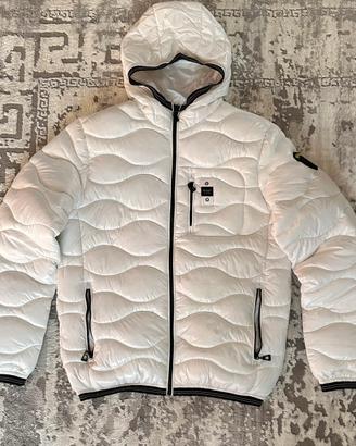 Piumino blauer bianco