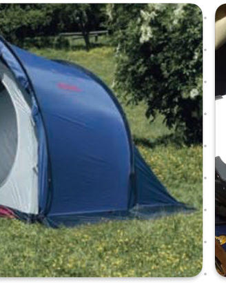 Tenda da campeggio Ferrino Shuttle 5 + Mobiletto