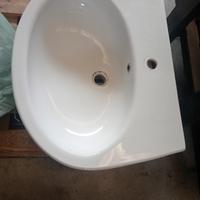 Lavabo Ceramica Globo 64x50 cm Bianco lucido