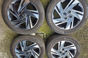 cerchi 16 Hyundai i20 con gomme estive 
