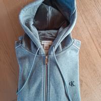 Calvin klein - felpa con cappuccio 