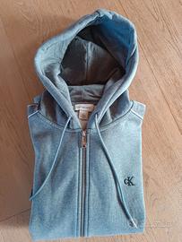 Calvin klein - felpa con cappuccio 