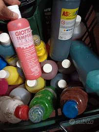 Colori tempera Giotto e Ascolor