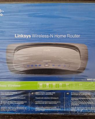 Router CISCO Linksys WRT120N-EZ aperto - mai usato