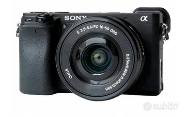 Fotocamera Sony Alpha 6400  obiett. 16-50 nuova