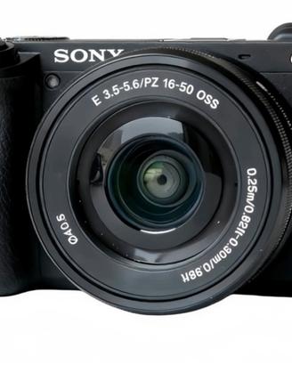 Fotocamera Sony Alpha 6400  obiett. 16-50 nuova