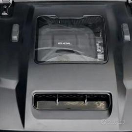 Cofano ventilato in acciaio modello Engine per Jee