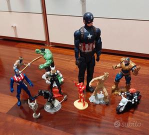 Lotto Personaggi Marvel Avengers Action Figure