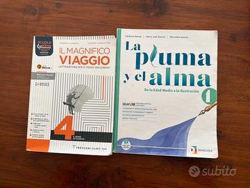 Libri il magnifico viaggio e la pluma y el alma