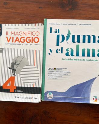 Libri il magnifico viaggio e la pluma y el alma