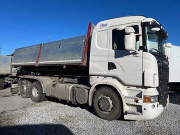 Scania R 500, ribaltabile + rimorchio ribaltabile