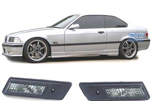 FRECCIE LATERALI BMW E36 90-96 VETRO CHIARO NERO