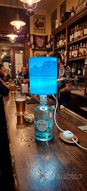 Bottiglia "Genesi Gin" con Paralume a Litofania