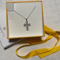 Collana argento  croce Nomination