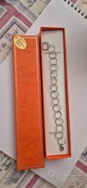 Bracciale donna ad anelli in argento 925