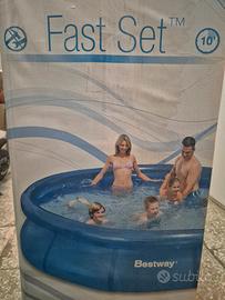 piscina fuoribordo  Bestway con depuratore . 