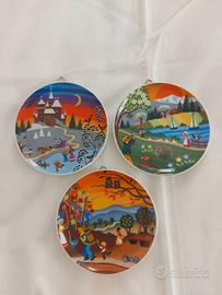 Piatti vintage in fine porcellana Schlogl - Vienna