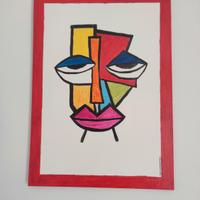 QUADRO ORIGINALE DIPINTO A MANO SU TELA FIRMATO 