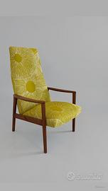 Poltrona Vintage con tessuto Marimekko ‘50
