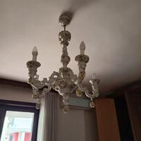 lampadario capodimonte 