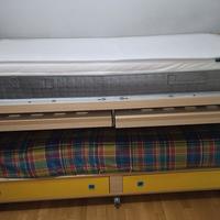 letto a castello+ 1 materasso 