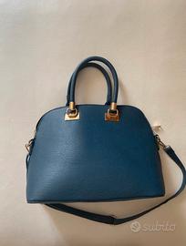 Borsa a mano e tracolla Blu Notte