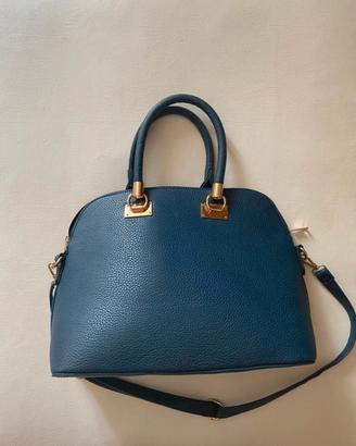Borsa a mano e tracolla Blu Notte