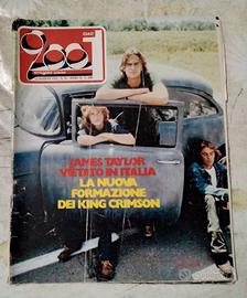 Rivista Ciao 2001 N.32/1972, James Taylor