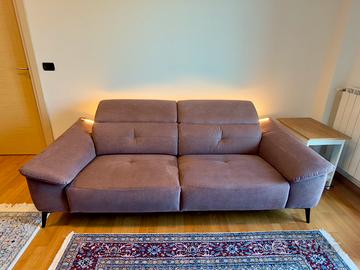 Divano Dondi Salotti con relax elettrico