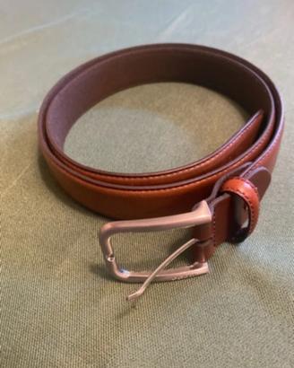 Cintura uomo Geox cm 110 in vera pelle nuova
