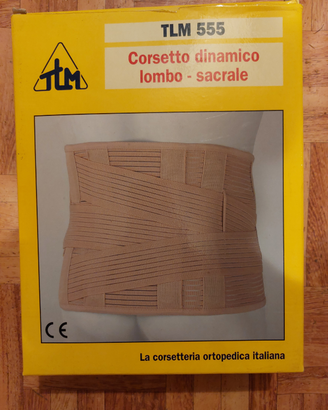 Corsetto lombo sacrale TLM 555 taglia 75 schiena