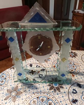 Orologio artigianale in vetro, anche Collezione