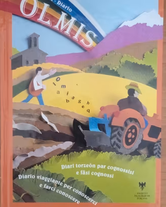 Diario agenda in friulano Olmis vintage