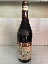 Bottiglia Barolo Conterno Cascina Francia 1980