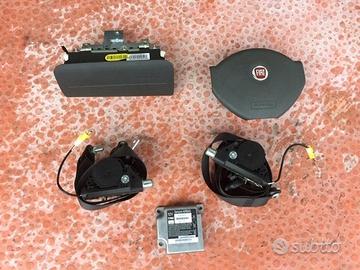 Airbags Fiat Panda 2009 stemma rosso