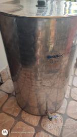fusto in acciaio inox da 200 litri