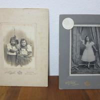 due fotografie seconda metà Ottocento